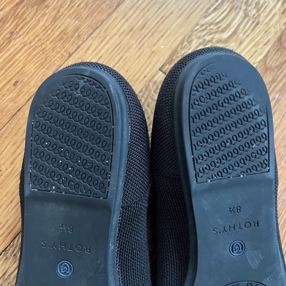 Rothy's Black Flats Classic Design size 8.5 - Picture 3 of 6
